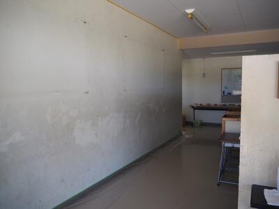 黒い汚れがはっきり見えます　こすって綺麗にしようとしたあとも