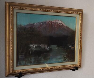 岩手山をモチーフにした八百二らしい一枚