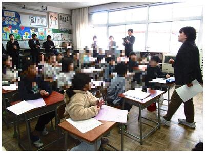 たくさん先生たち来たので、最初は少し緊張気味でしたね