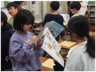 研究授業の一コマのよう　普段の授業でも高レベル　４年生