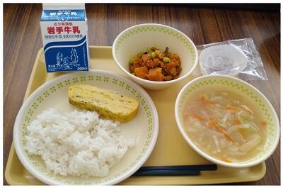 大根がたっぷり入っていて嬉しい検食