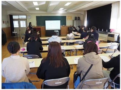 たくさんの保護者の皆さんの参加がありました