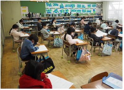 復活の２年１組　ＣＲＴを頑張る！