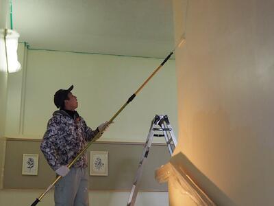 滝村さんのペンキ職人