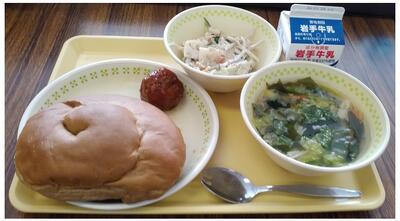 シャキシャキレタスのスープです