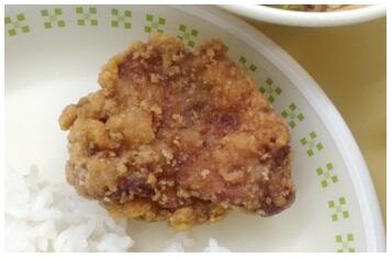 きれいなあげ具合です