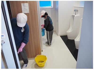 ４年生のトイレ掃除がピカピカで素晴らしい！