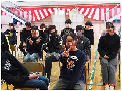 練習の合間のリラックス