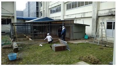 全面は、ほぼ撤去完了