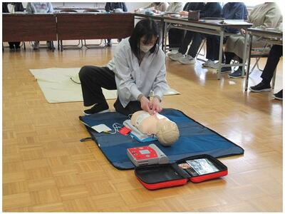 消防署から借りてきました