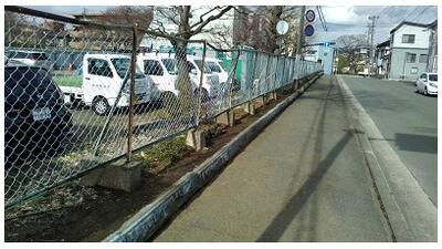 ずっと端まできれいです