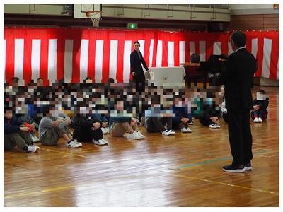 ５・６年生学団集会