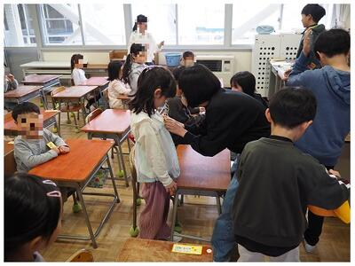 優しい6年生に感謝