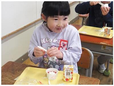 美味しいって顔していました