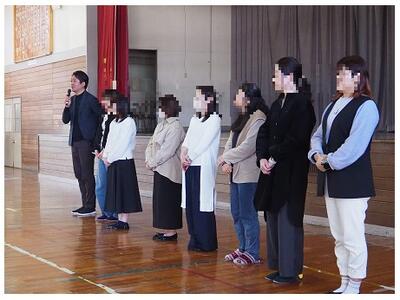 新役員の皆さん　よろしくお願いします