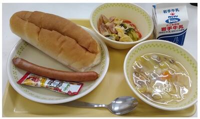 ソテーもスープも大満足