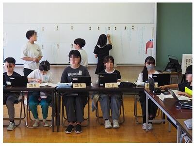 書記の書くスピードが速い！