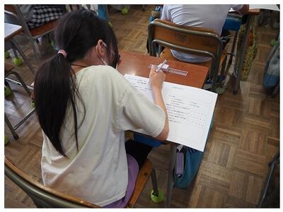 すぐに書き始める集中力