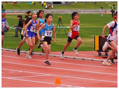 ６年女子８００ｍ
