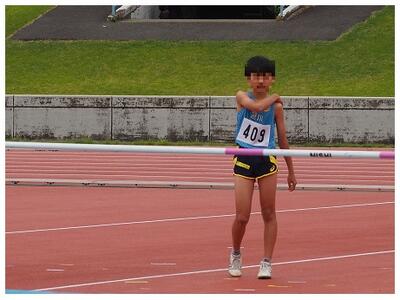 ６年男子走り高跳び
