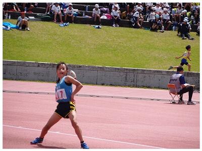 ５年女子ジャベリックボール投げ