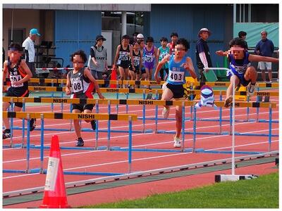 ６年男子８０ｍＨ