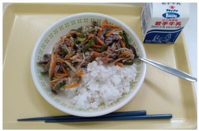 ごはんにかけると味が染みます