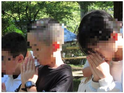 いい旅行になりますように　中尊寺