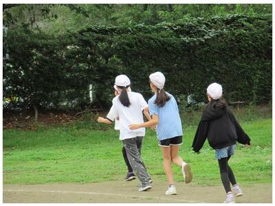 高学年のスピードある走り