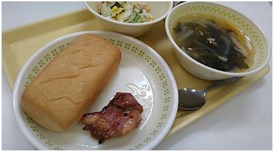 アレルギー対応のパンはコッペパン