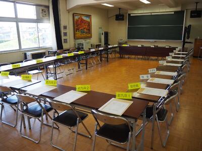 教育振興運動の実行委員会の参加者はこんなにたくさん　感謝感謝！