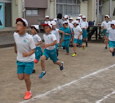長距離チームはスタミナ勝負　頑張れ～