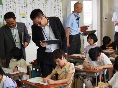 たくさんの先生たちがきて緊張します